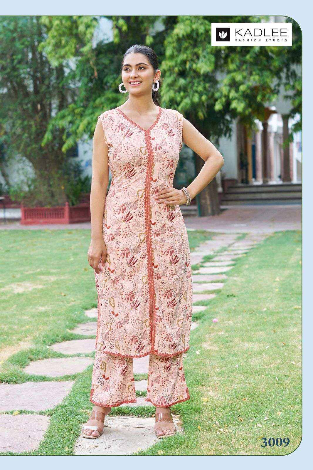 Saavi Vol 2 By KADLEE 3007 To 3012 Series Designer Collection Cotton Co-ord Set At Wholesale Price